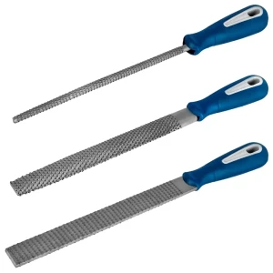 Набор рашпилей КОБАЛЬТ для точной обработки дерева, 3 предмета 89406914