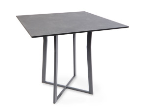 Квадратный садовый стол из ламината