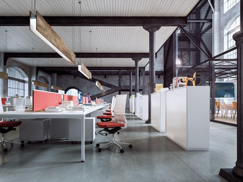 Sinetica Модульный прямоугольный рабочий стол Diamond sun-id-1387545 - Вид №5