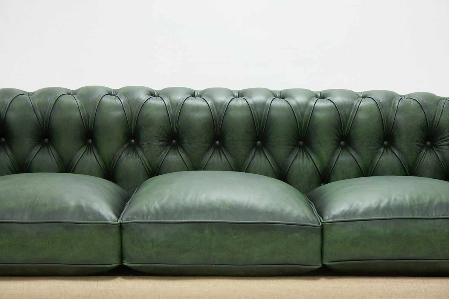 3-местный кожаный капитонный диван CREARTE COLLECTIONS Chesterfield Loor Essence ARCH-00061646 - Вид №3