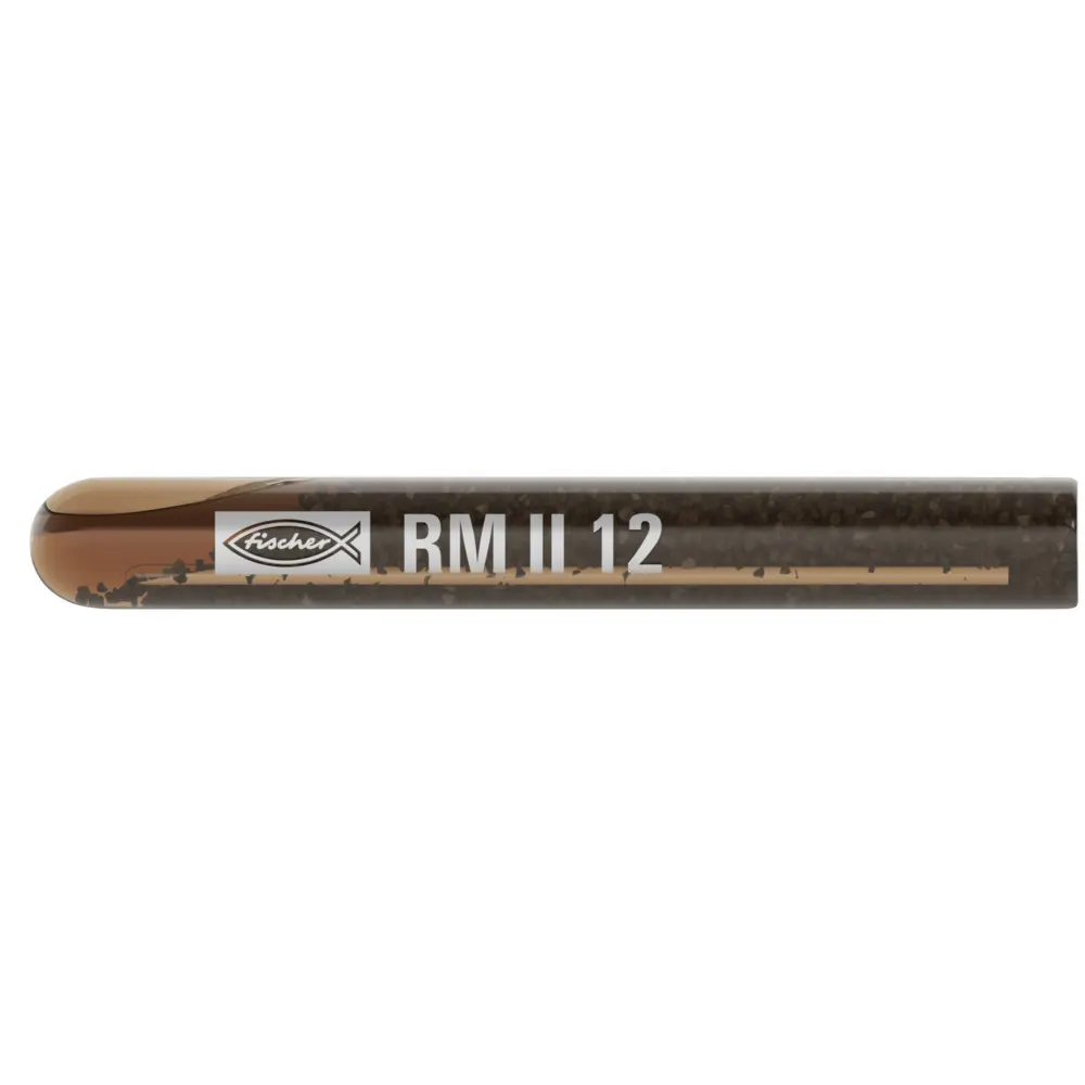 Капсула химическая Fischer RM II 12 для полнотелых материалов, 12x110 мм, 10 шт. 82159764 STLM-2012046 