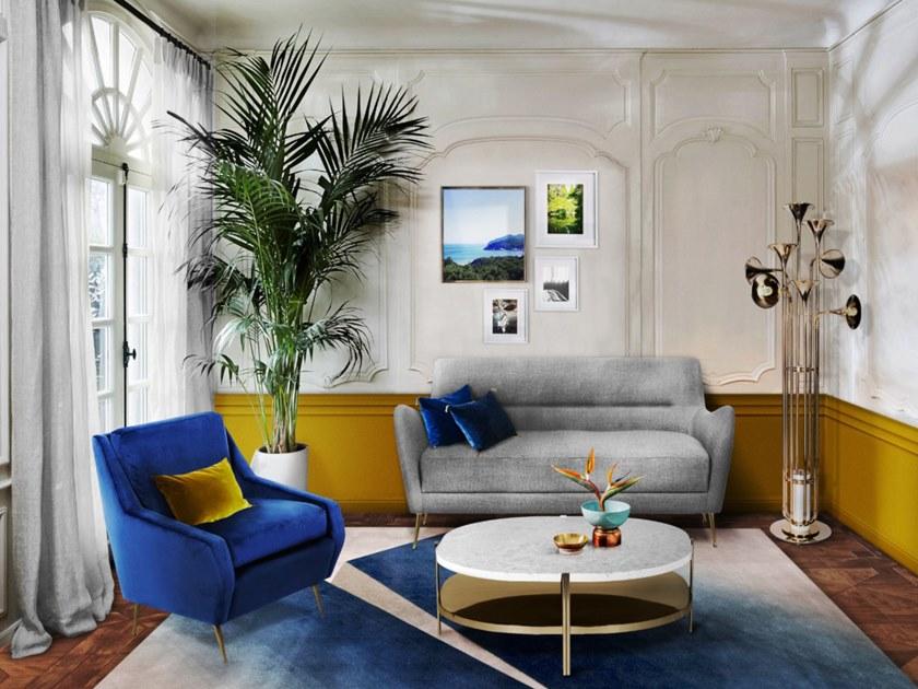 Essential Home Круглый журнальный столик с вещевым ящиком sun-id-1421164 - Вид №2