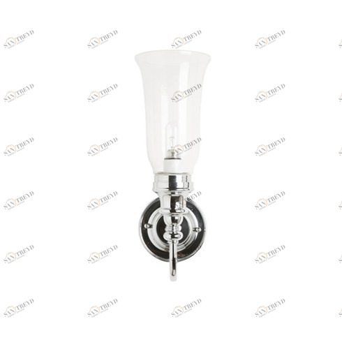 Декоративное бра с абажуром из прозрачного стекла  Burlington EL/BL24 