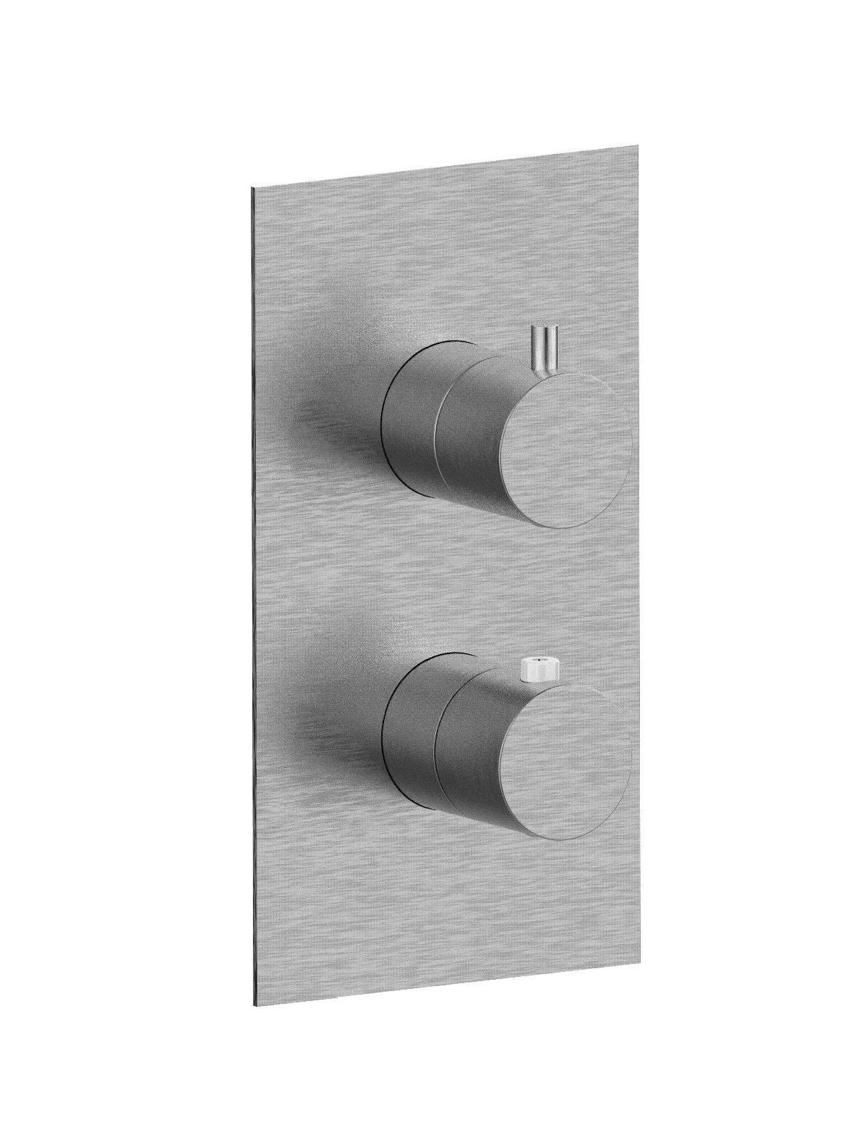 Термостатический встраиваемый смеситель для душа с пластиной Rubinetterie Frattini душевые кабины ARCH-00036658 - Вид №6