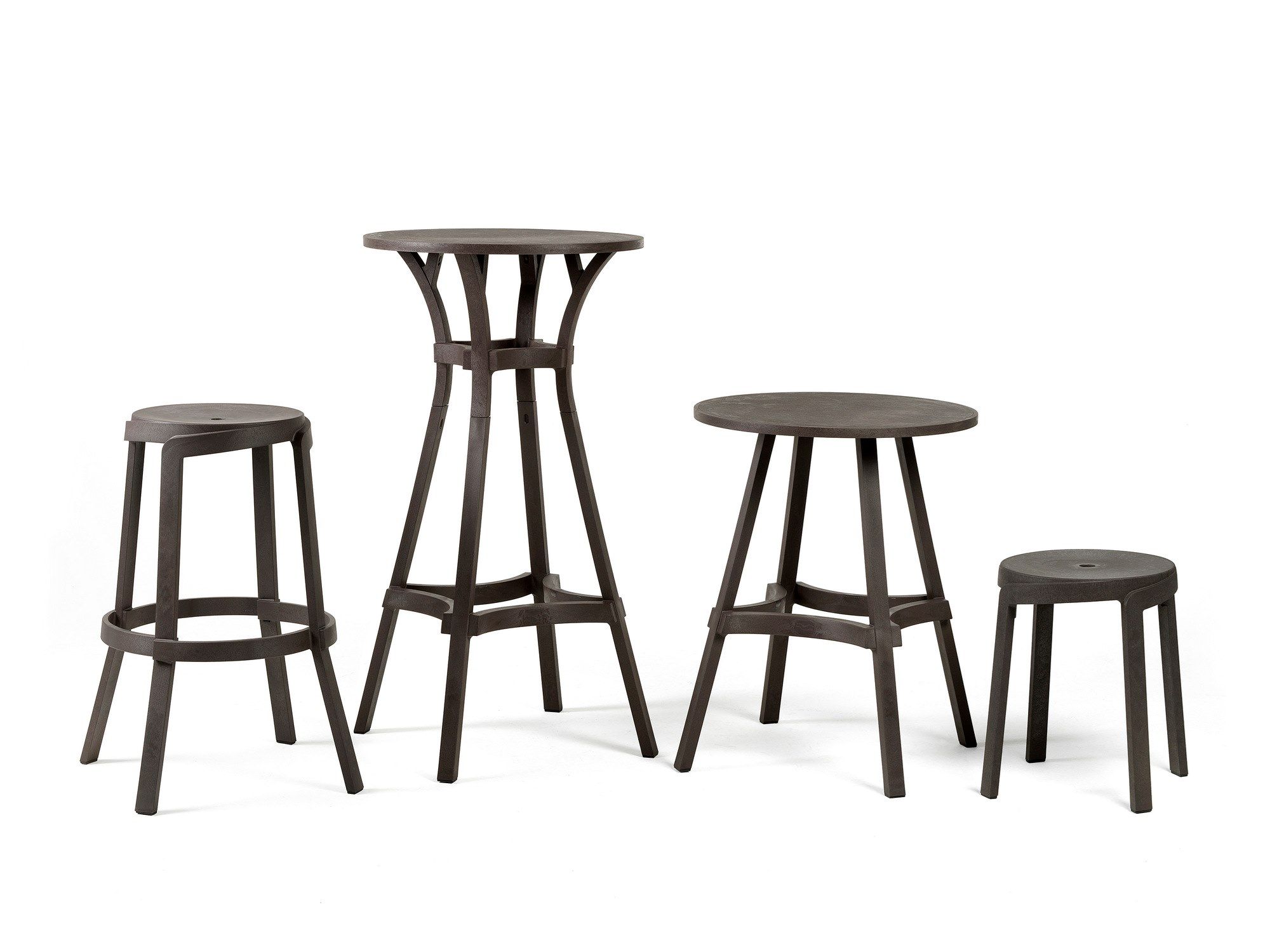 Высокий круглый садовый стол Nardi Stack &amp ARCH-00030405 - Вид №4