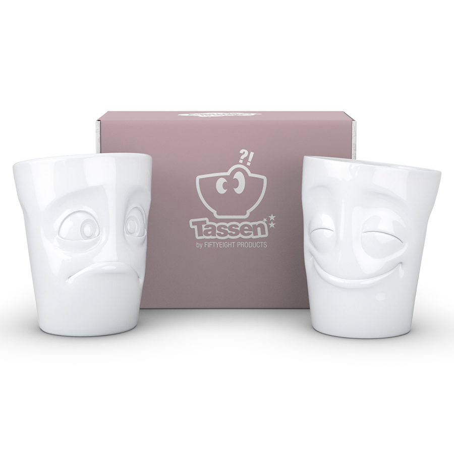 T01.28.01 Набор из 2 кружек tassen cheery & baffled 350 мл белый Tassen by FIFTYEIGHT PRODUCTS  - Вид №10