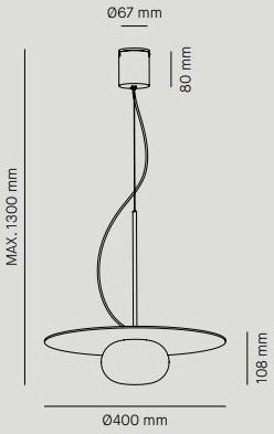 Milan Iluminacion Подвесной светильник из ясеня и дутого стекла Knock 6716 - Вид №4