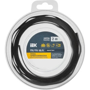 Термоусадочная трубка IEK для надежной изоляции проводов 88878363