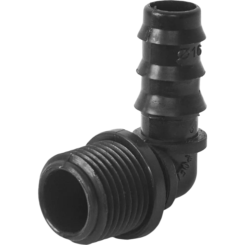 Угол для ПНД трубки BOUTTE, 1/2"x16 мм, 2 шт STLM-2036842 - Вид №1