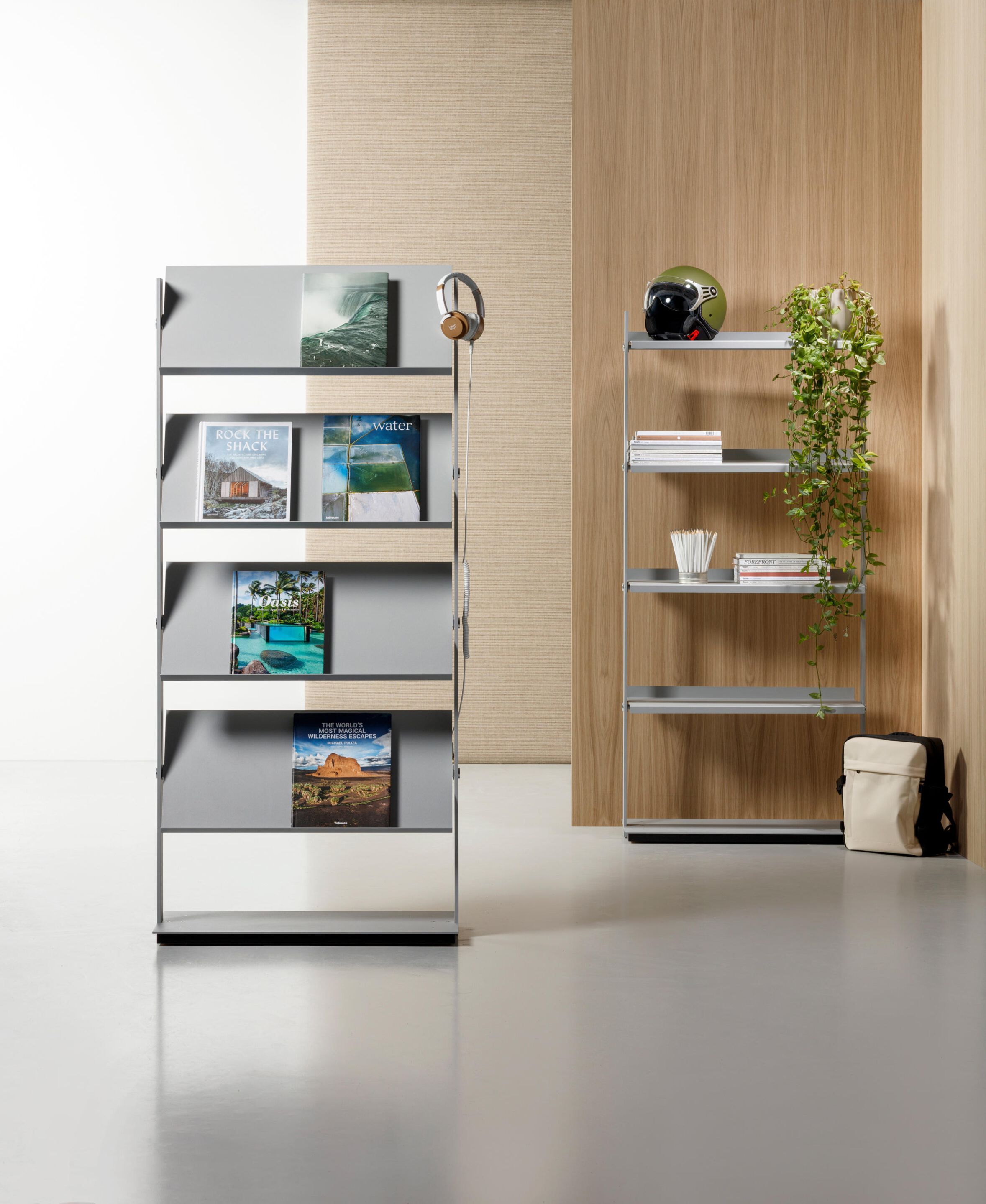 Стальная стойка для журналов с порошковым покрытием Cascando FLEXXIBLE LARGE ARCH-00108746 - Вид №3