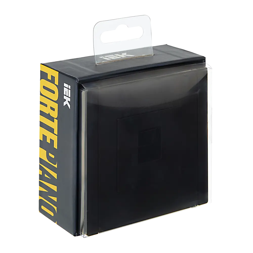 Розетка встраиваемая IEK Forte&Piano RJ45 Cat 5e черная 89435986 STLM-1571689 - Вид №1