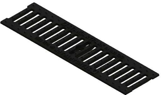 Решетка водоприемная Basic РВ-10.14.50 щелевая чугунная ВЧ, кл.С 20303 ГеоПластБорд