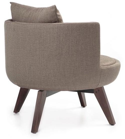 B&T Design Кресло из ткани с подлокотниками Round sun-id-1400427 - Вид №2