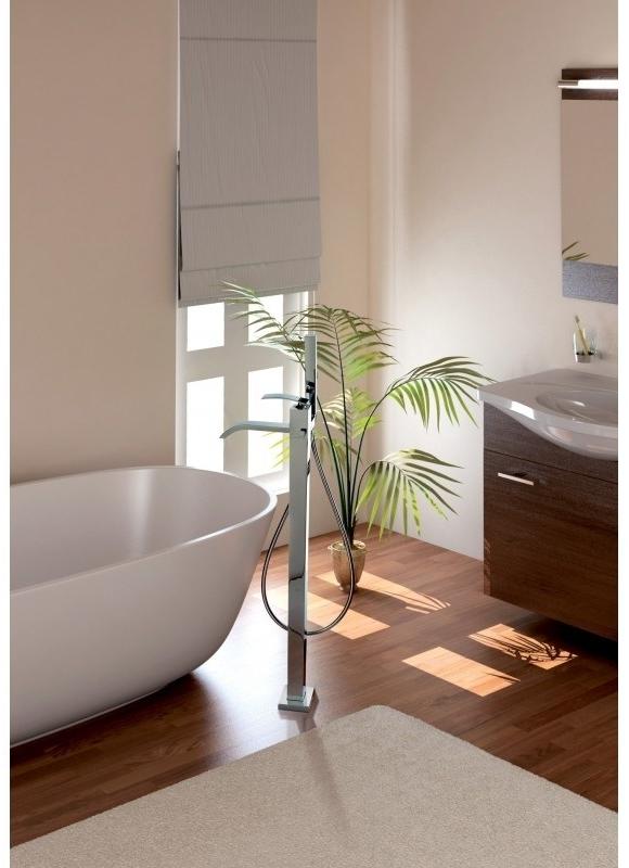 0IQ00099JA00 Glint Смеситель для ванны напольный, хром Jacuzzi  - Вид №1