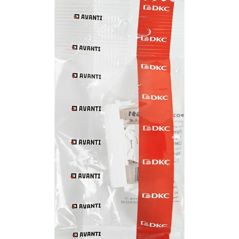 Компьютерная розетка встраиваемая DKC Avanti RJ45 UTP cat 6 цвет белый 88581793 STLM-2200398 - Вид №4