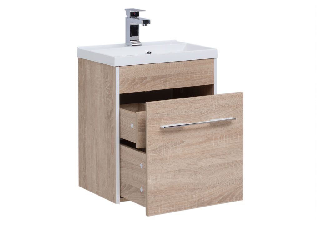 Тумба под раковину Aquanet Августа 50 дуб сонома sun-id-270434 - Вид №1