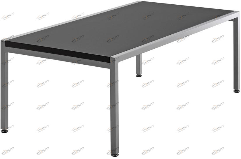 Kastel Низкий прямоугольный журнальный столик из меламина Kaleox Kkk5n