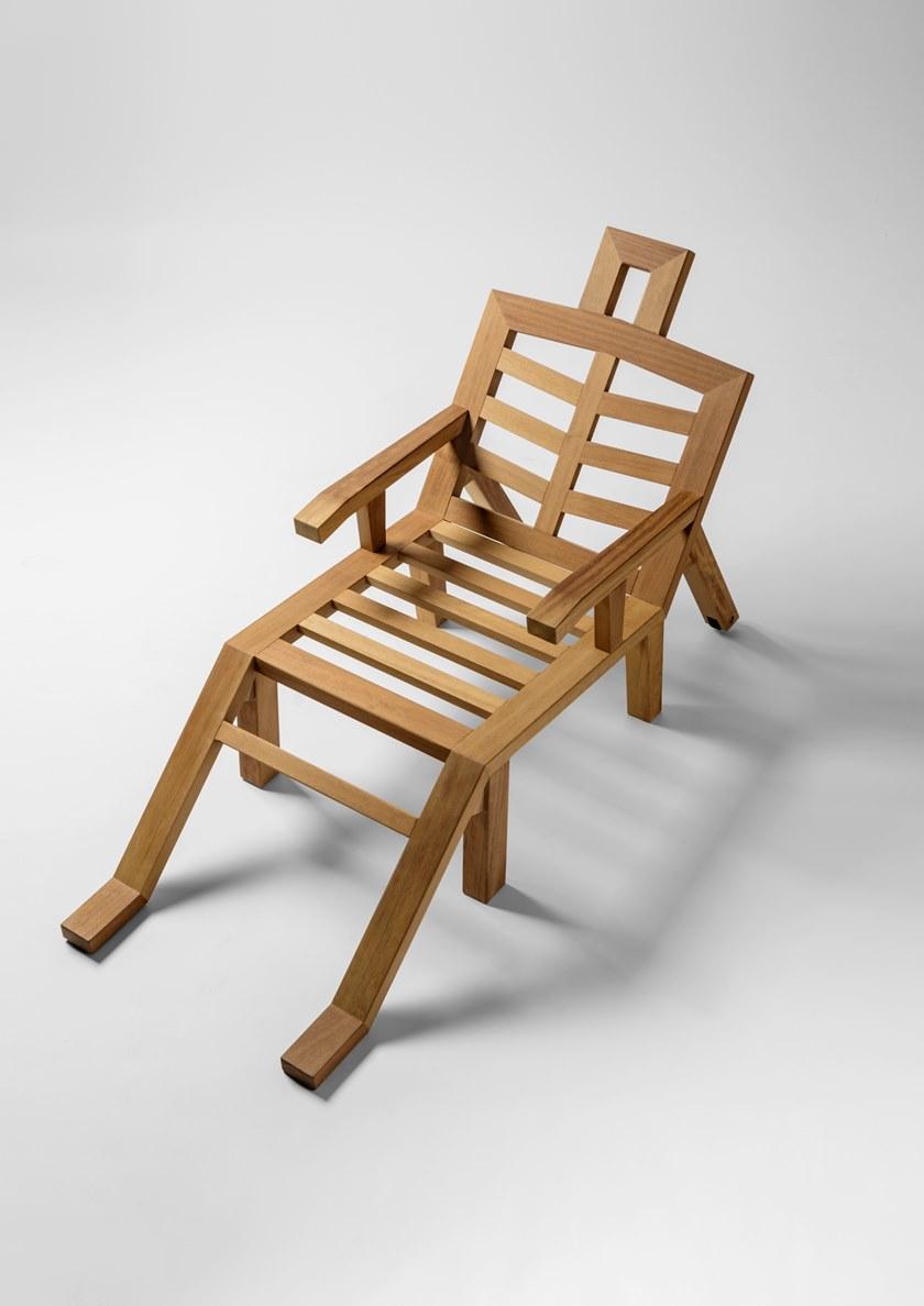 BD Barcelona Design Шезлонг Iroko с подлокотниками sun-id-1492879 - Вид №4