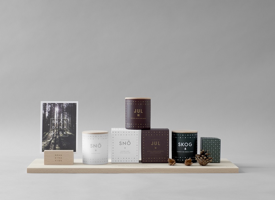 SK1222 Свеча ароматическая sn? с крышкой, 200 г S K A N D I N A V I S K  - Вид №4