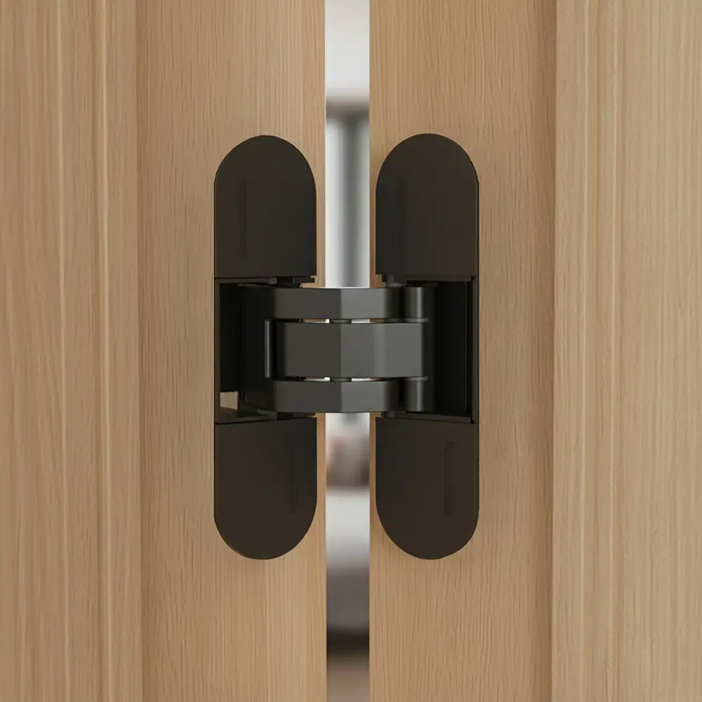 Скрытая петля дверная U3D2000 110x30x32 мм ЦАМ цвет черный ARMADILLO STLM-2181725 - Вид №5