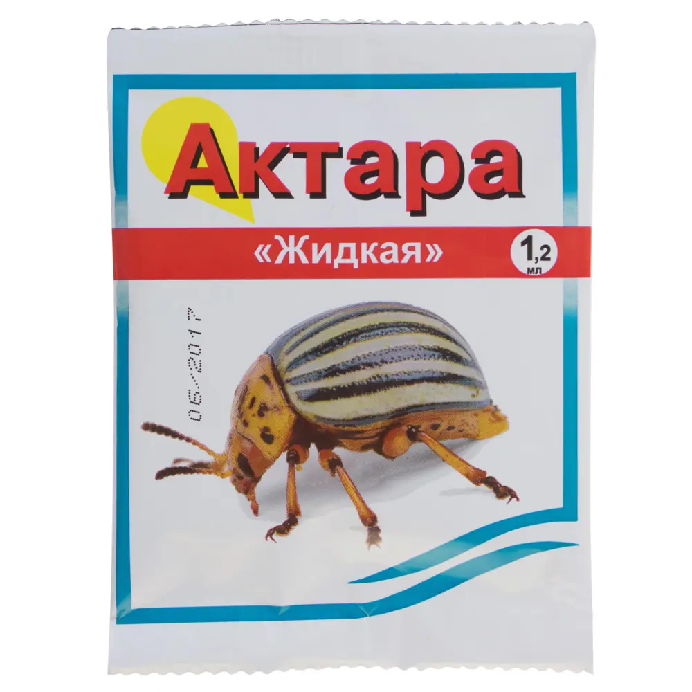 Средство для защиты садовых растений от вредителей «Актара» жидкая 1 мл 15170539 STLM-2035665 Santreyd 