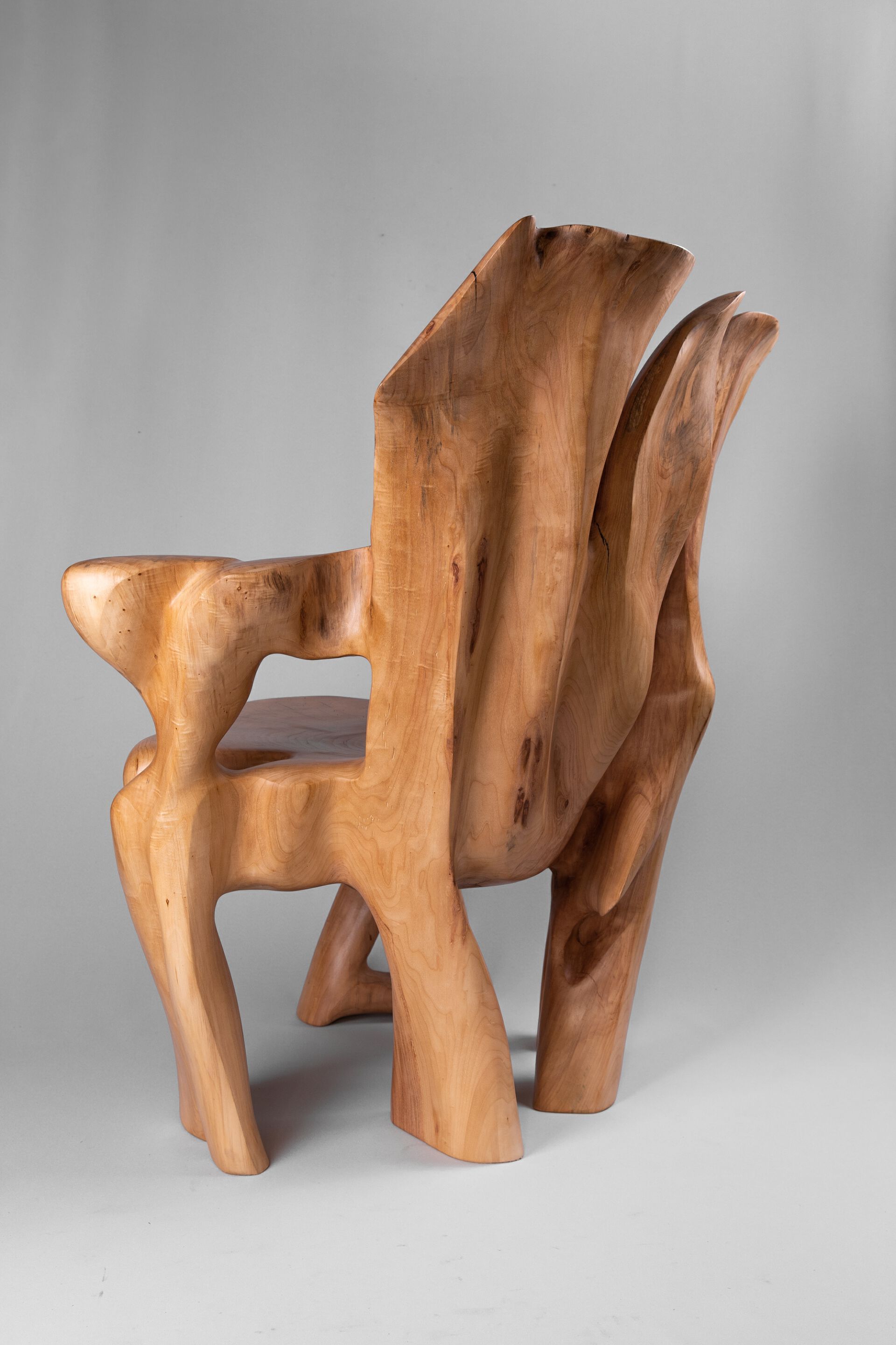 Деревянное кресло с подлокотниками Logniture Veles ARCH-00038632 - Вид №11