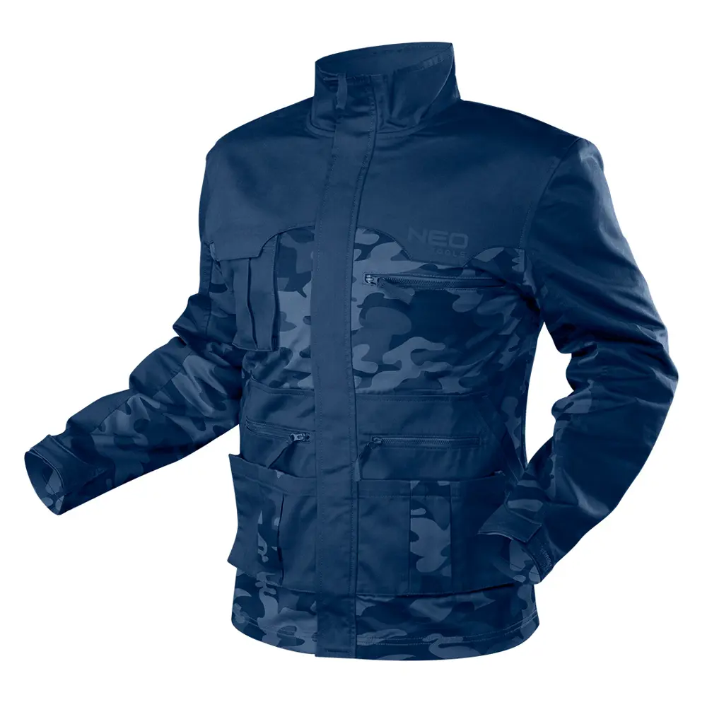 Толстовка рабочая Neo Tools Camo Navy цвет синий размер M/50 рост 178-181 см 83304110 STLM-2053117