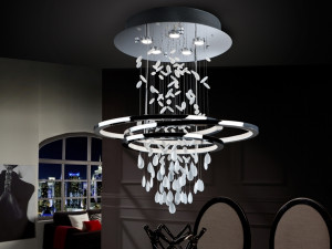 074064 Подвесной светильник малый 5L + LED Schuller Bruma