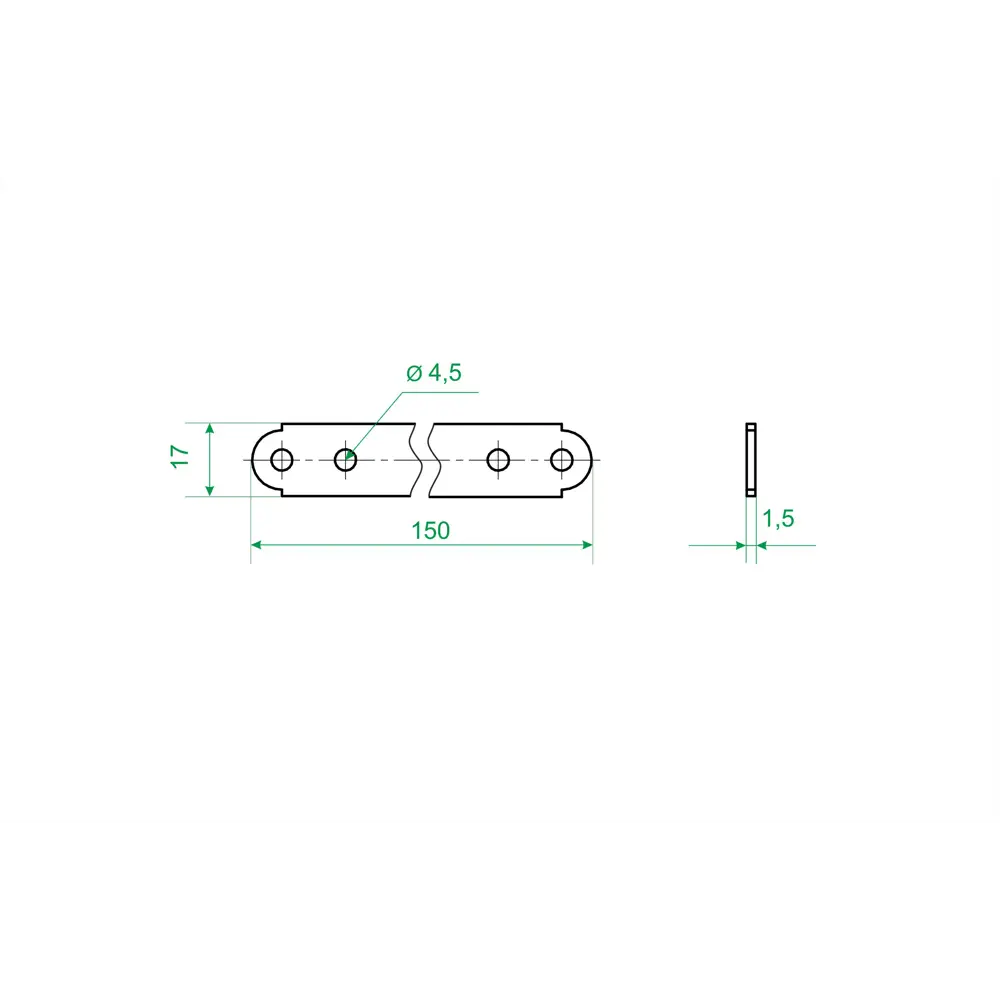 Santreyd Крепежная пластина для мебели и деревянных конструкций 84857755 STLM-0056235 - Вид №3