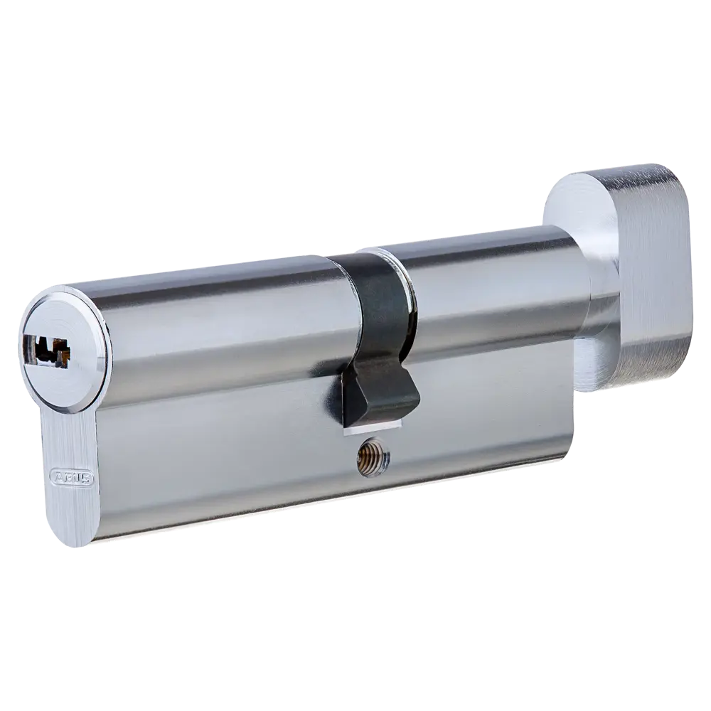 Цилиндр Abus 45х35 мм, ключ/вертушка, цвет никель 82389995 STLM-2121353 D6
