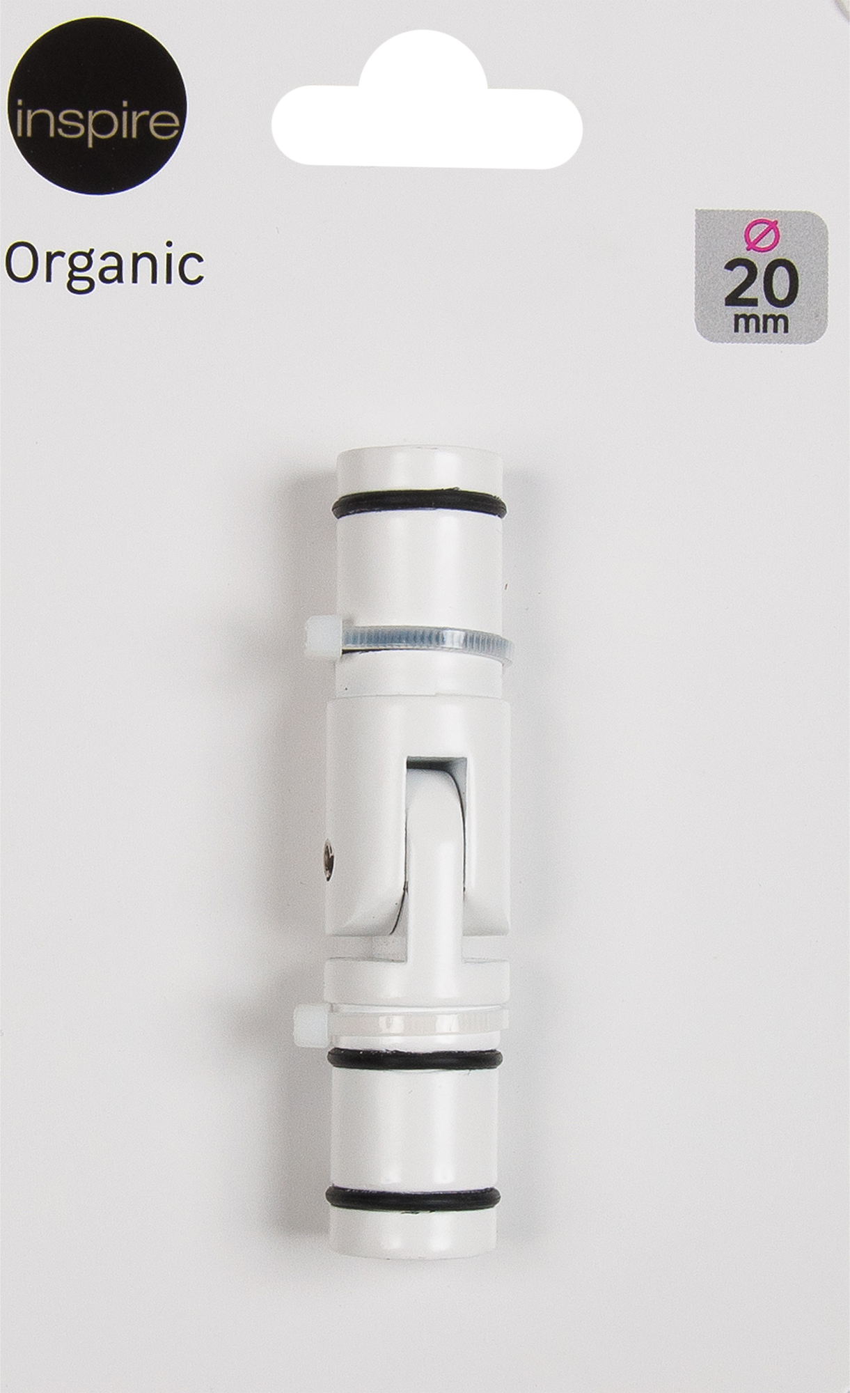 INSPIRE Эркер для карнизов - соединительный элемент 2 см белый матовый 82601885 STLM-0031178 - Вид №2