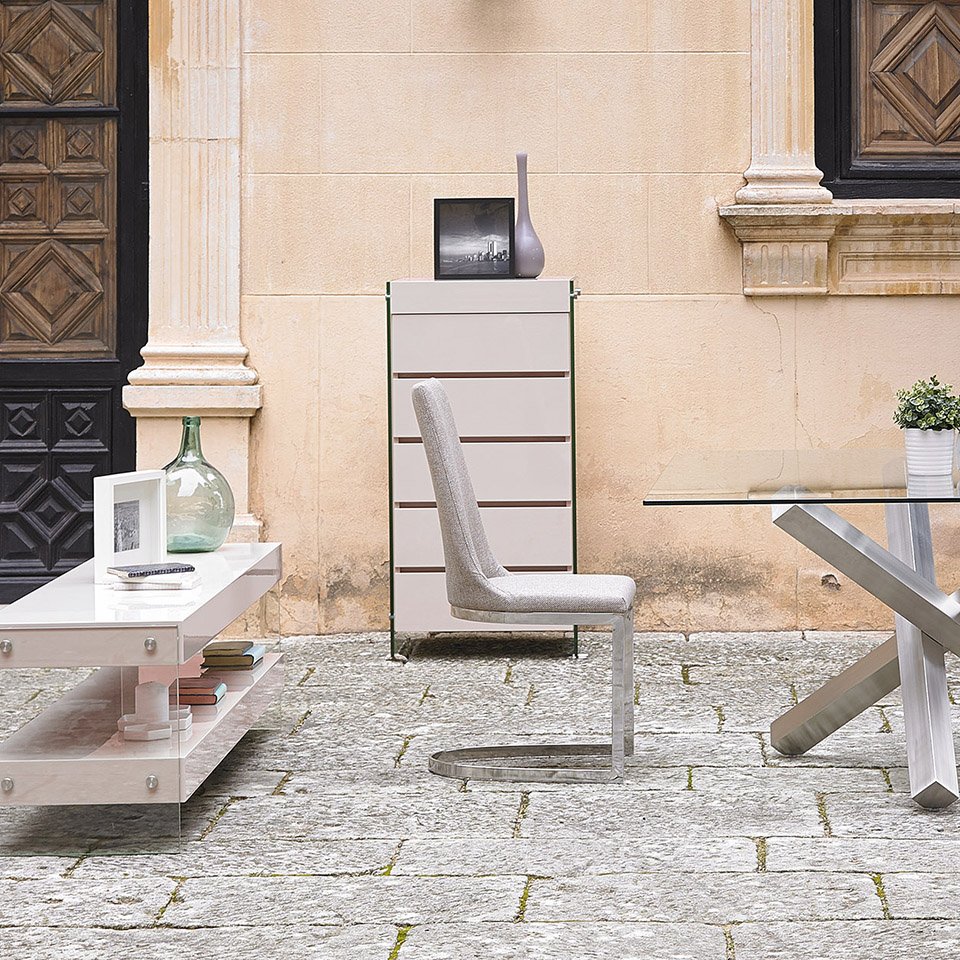 Комод белый высокий с 6 ящиками Tradiction от Angel Cerda ANGEL CERDA ДИЗАЙНЕРСКИЕ 148712 Белый  - Вид №1