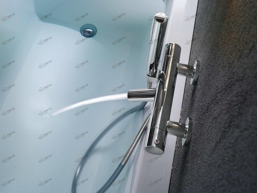 Nobili Rubinetterie Смеситель для ванны термостатический на 2 отверстия Plus Pl00010/2cr