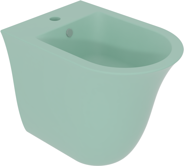 FLBI0125 Напольное биде приставное GSG CERAMIC Flut