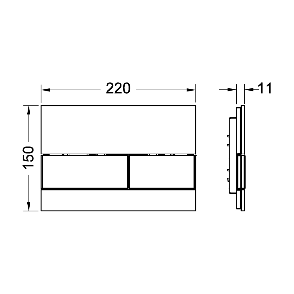 9240809 square Tece TECEsquare - Вид №1