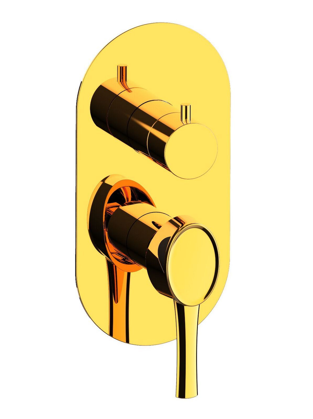 Встраиваемый однорычажный смеситель для душа с переключателем Rubinetterie Frattini Delizia ARCH-00152600 - Вид №7