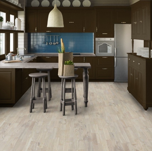 Паркетная доска Tarkett Дуб робуст белый браш 3100200015 - Вид №2