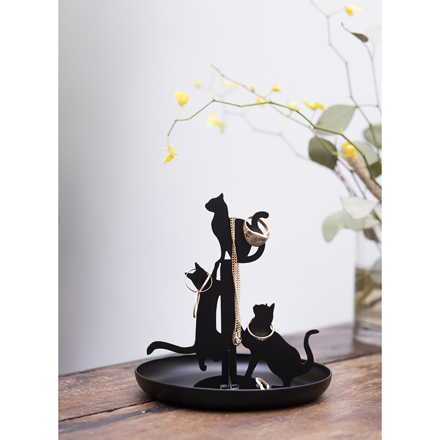 JK14 Держатель для украшений cat Kikkerland  - Вид №3