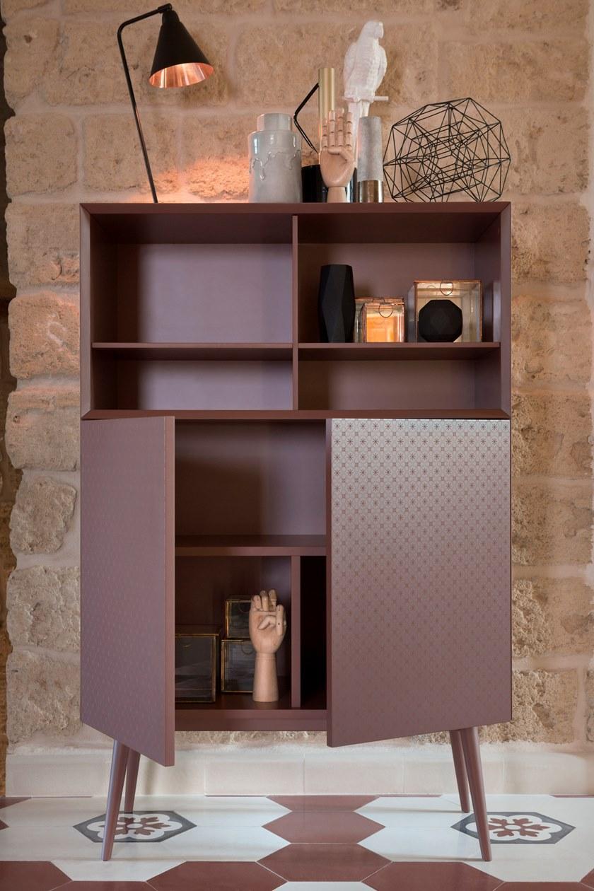 Barba design Буфет из лакированной древесины с распашными дверцами Tiles 108.f02/f0/e0 - Вид №5