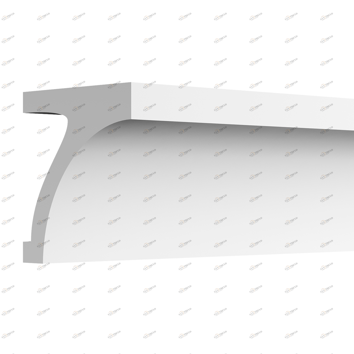 ЕВРОПЛАСТ 4.91.001 Карниз 4.91.001 Пенополиуретан 