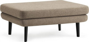 603546 Sum Pouf Большой черный алюминий Main Line Flax Normann Copenhagen