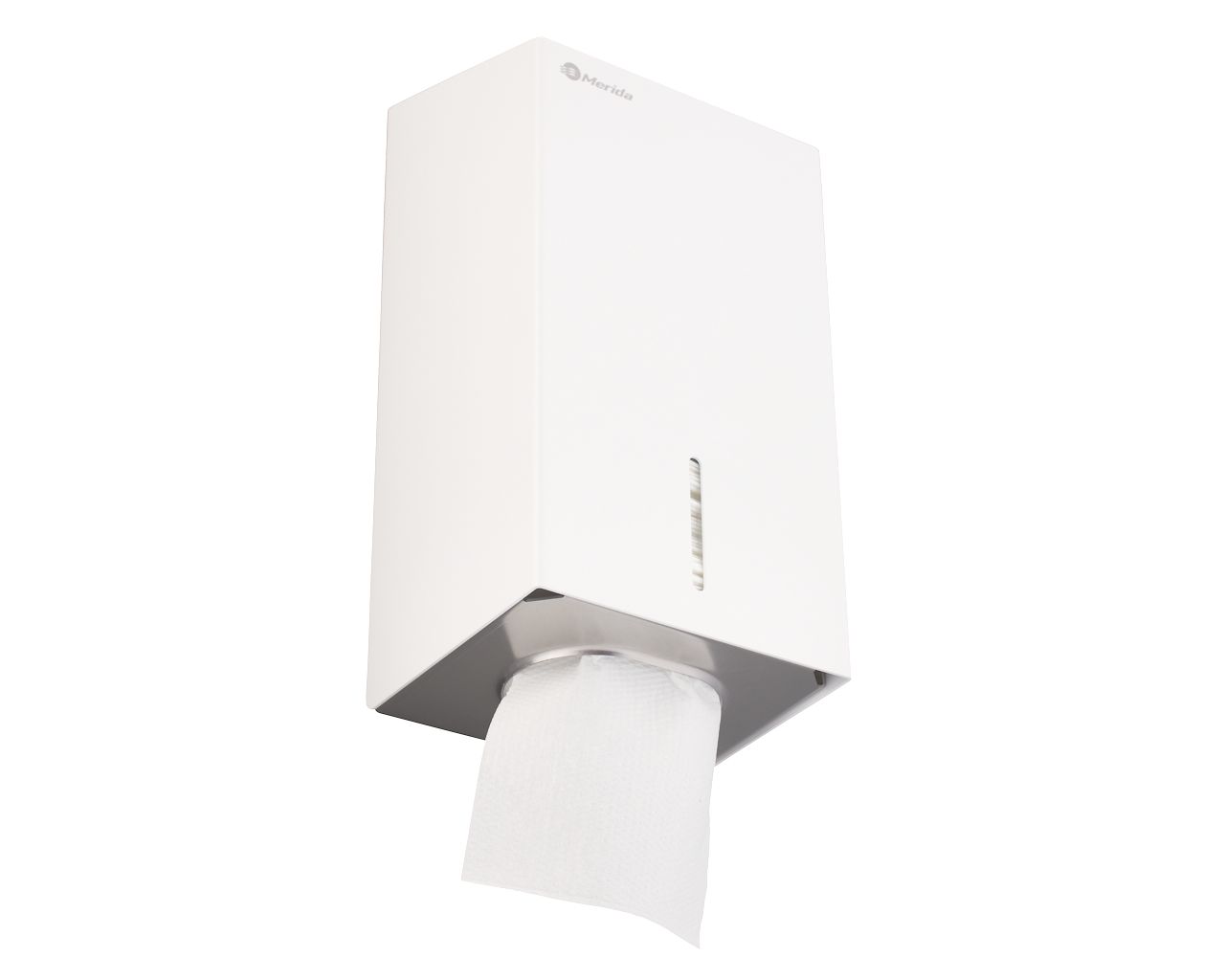 BSB401 Контейнер для туалетной бумаги STELLA WHITE LINE, вместимость до 400 листов, белый Merida  - Вид №6