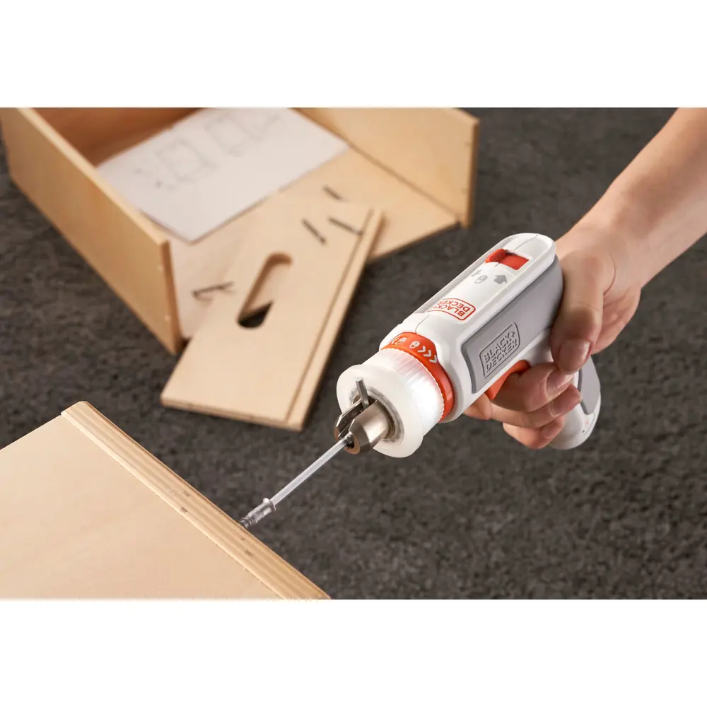 Отвертка аккумуляторная Black&Decker BCRTA01, 3.6 В Li-ion 1.5 Ач BLACK + DECKER STLM-2206731 - Вид №14