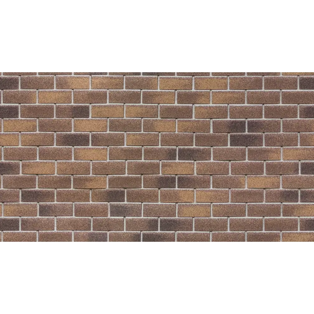 Фасадная плитка Hauberk 2 м² цвет бельгийский ТЕХНОНИКОЛЬ STLM-2168761 - Вид №1