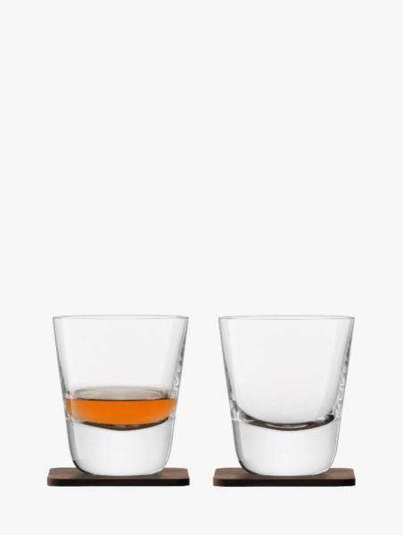 GWLS0069 Стакан LSA Arran и подставка из орехового дерева ijlbrown 