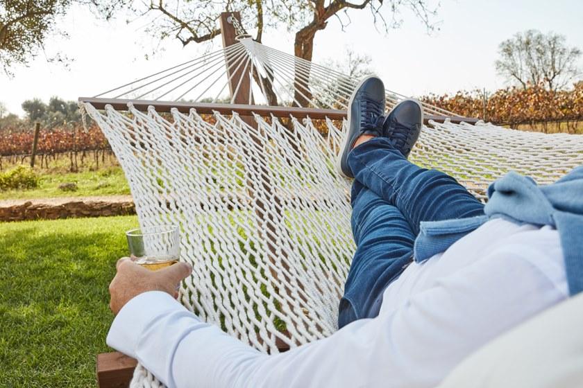 Unopiù Гамак из ламинированного дерева и хлопковой сетки  Amaca  - Вид №6