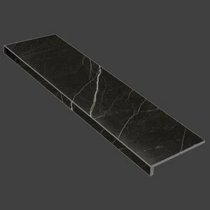 Граните Ступень София черный матовая 1200x320