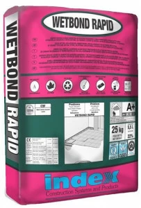 INDEX Клей быстрого схватывания для сплошной плитки