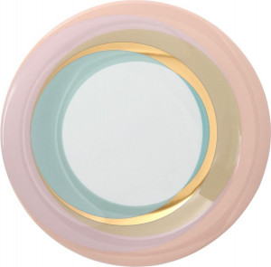 10630339 Furstenberg Тарелка десертная Furstenberg "Флюен. Игра цвета" 18см Фарфор