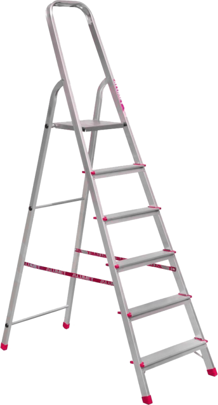 Стремянка стальная оцинкованная 6 ст.